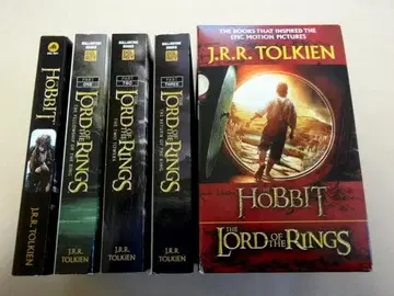 호빗의 모험 반지 이야기 외국도서 페이퍼백판 BOX 4권 세트