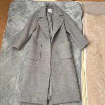 studious 롱 코트 그레이