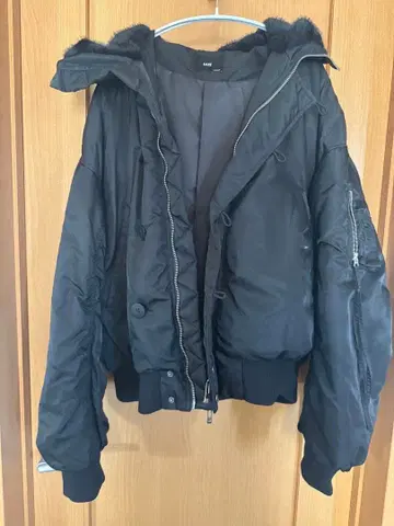 HARE 컴팩트 N-2B 자켓 블랙 M 사이즈