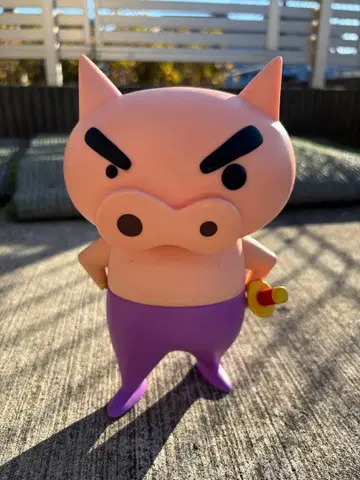 짱구는 못말려(크레용 신짱) 큰 SOFVIMATES 부리부리몬 피규어