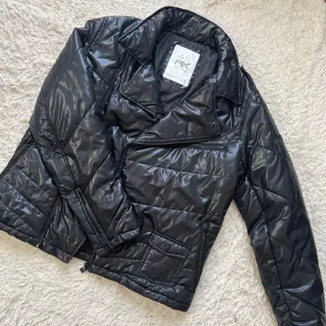 RUSS-K 블랙 다운 자켓 L 사이즈 Y2K