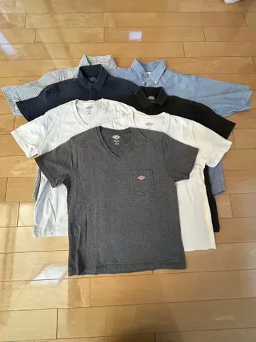 반팔 셔츠 7개 세트 단톤 오르치발