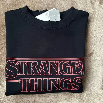 GU 기묘한 이야기 콜라보 헤비웨이트 맨투맨 L