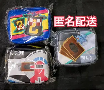 유희왕 아크릴 키링 포함 파우치 3종