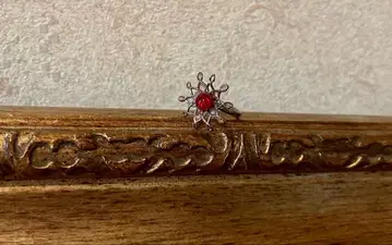 유럽 프랑스 앤티크 빈티지 vintage 반지 꽃