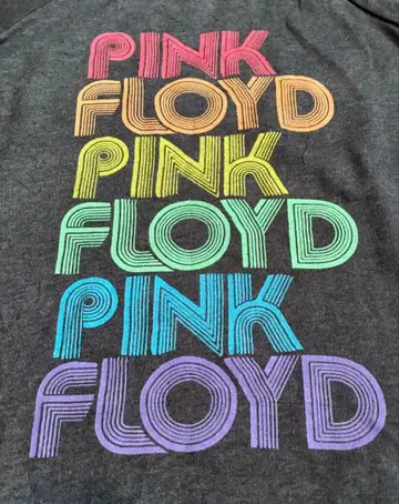 PINK FLOYD 핑크 플로이드 맨투맨 차콜 그레이 M