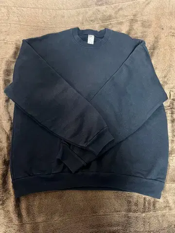 Los Angeles Apparel XL 블랙 맨투맨