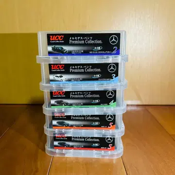 UCC 프리미엄 컬렉션 메르세데스 벤츠 미니카 5대 세트