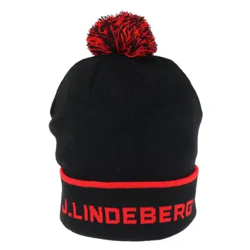 제이 린드버그 LINDEBERG 골프 로고 니트 모자