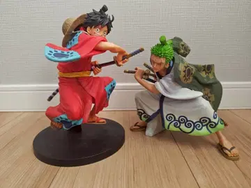 원피스 루피 조로 피규어 2체 세트