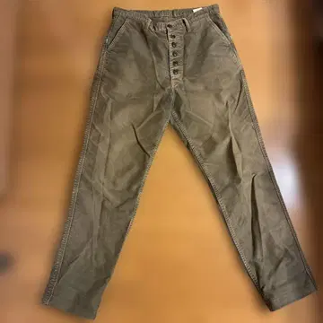 딥 블루 몰스킨 팬츠 M