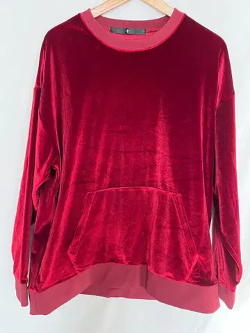 NO ID. 벨로아 긴팔 티셔츠