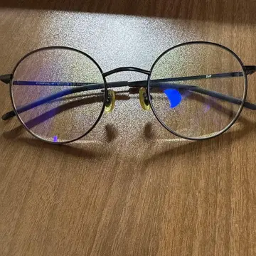 블루라이트 차단 PC 안경 라운드 프레임