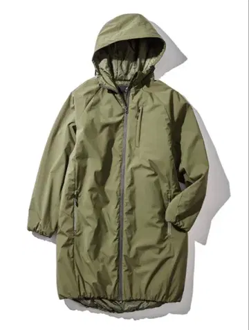 워크맨 WORKMAN 발수 패디드 롱 후디 여성용 M 사이즈