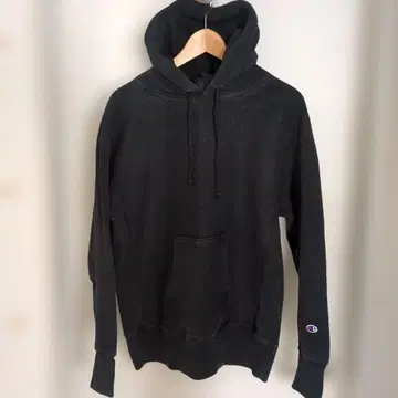 챔피온 리버스 위브 파랑 택 블랙