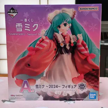 [ 미개봉 ] 하츠네 미쿠 유키 미쿠 2024 피규어 A상