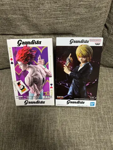 헌터헌터 Grandista 크라피카 히소카 피규어 2체 세트