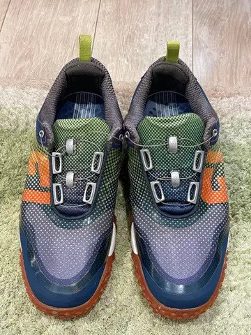 FootJoy 골프화 남성용 네이비/그린/오렌지