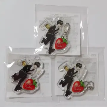 히지카타 토시로 B상 아크릴 키링 딸기 사냥 복권 은혼 아크릴 키링