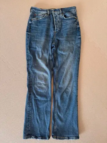 ZARA 플레어 데님 사이즈 4 무료배송