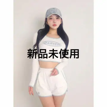 다리치 파이핑 컷 셋업 (화이트)