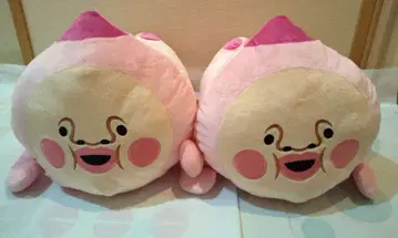 코비토즈칸 엎드린 BIG 봉제 인형 카쿠레모모지리 2개 세트