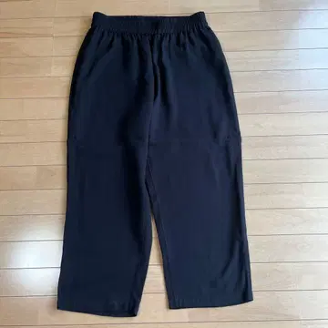 Graphpaper 드로스트 팬츠 블랙