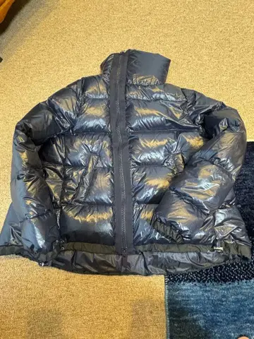 sacai 사카이 하이넥 다운 자켓 사이즈 2 18aw 네이비
