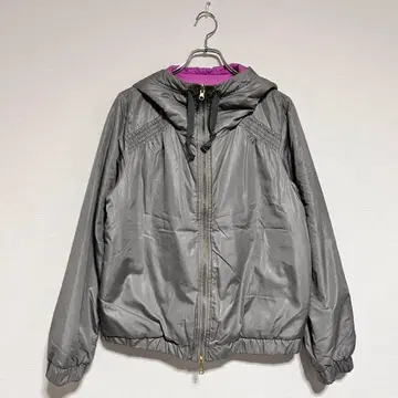 가을/겨울 집업 후드 부착 리버서블 M 사이즈 블루종/점퍼