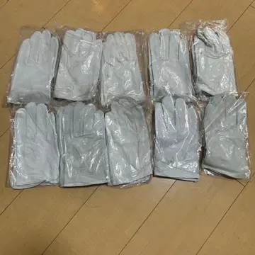 작업용 가죽 장갑 10켤레 세트