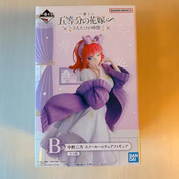 제일복권 5등분의 신부 나카노 니노 스노우 룸웨어 피규어 미개봉 새상품