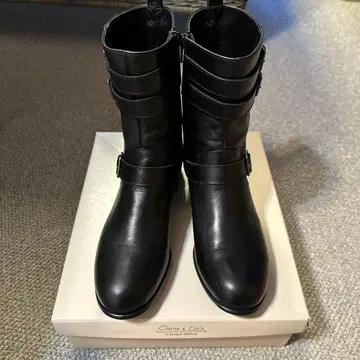 [ 미사용품 ] 오데뜨 앤 오딜 엔지니어 부츠 37 사이즈