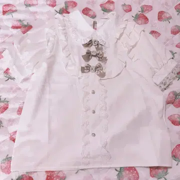 노에미 반팔 블라우스