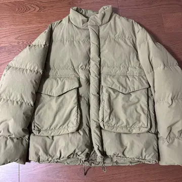 Recycled Down Jacket S Olive