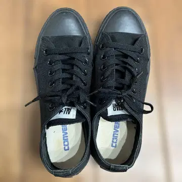 CONVERSE ALL STAR 블랙 스니커즈