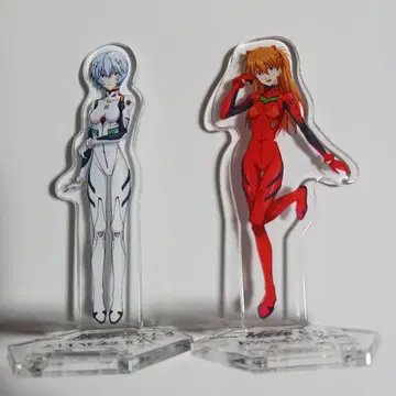 에반게리온 아크릴 스탠드 2체 세트