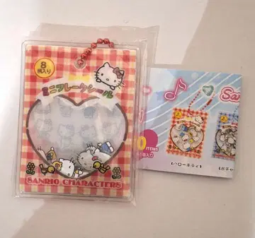 바스락 플레이크풍 씰 참 헬로키티