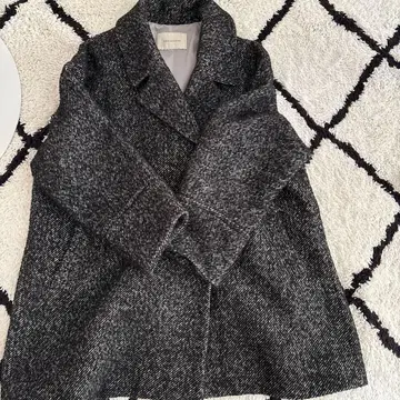 [나노 유니버스] 오버 사이즈 트위드 코트 여성용