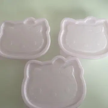 헬로키티 클리어 용기 2개 세트