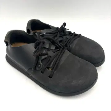 새상품급 버켄스탁 몬타나 [ 23cm ] 블랙 가죽 스웨이드