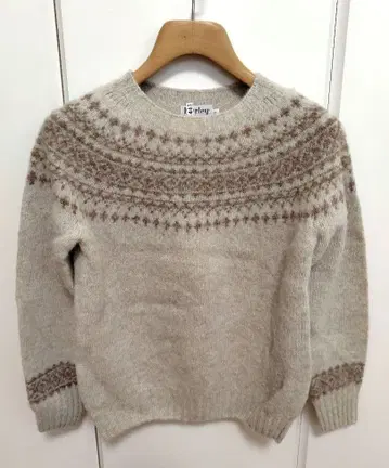 할리 오브 스코틀랜드 노르딕 니트 울 100%