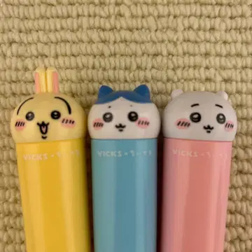 치이카와(먼작귀) VICKS 드롭 케이스 3개 세트