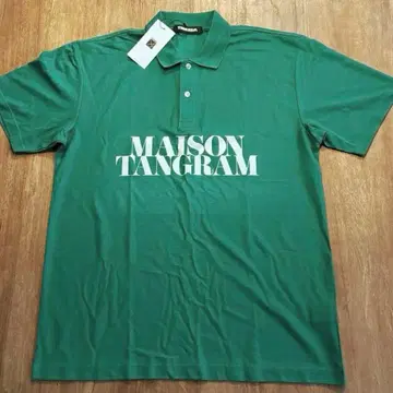 [ TANGRAM ] 피케 셔츠 L 사이즈 미사용 새상품