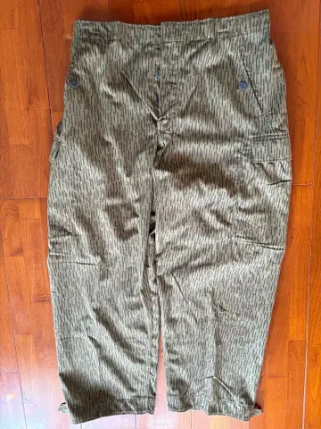 동독군(NVA) 80년대 레인 드롭 카모 카고 팬츠