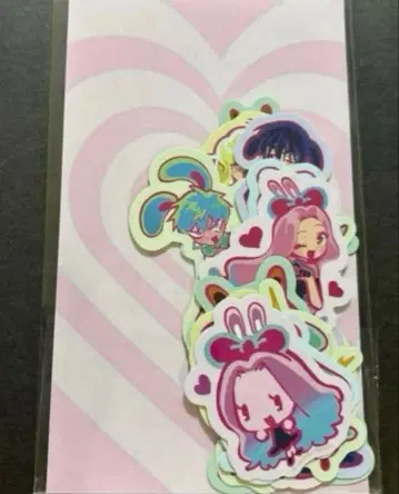 ALIEN STAGE 에이리언 스테이지 에이스테 스티커 popup 토끼