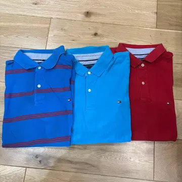 타미힐피거 피케 셔츠 3개 세트