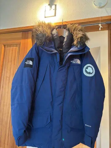 THE NORTH FACE 고어텍스 다운 자켓 블루