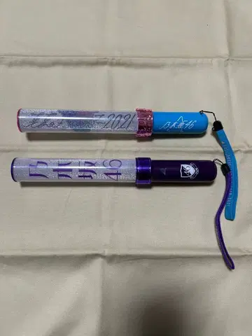 사카미치 시리즈 응원봉 파랑과 보라색