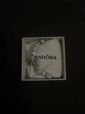 PANDORA 실버 참 팔찌
