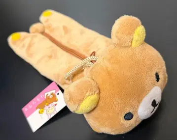 리락쿠마 입체 봉제 인형 펜 파우치